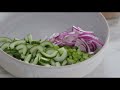 cucumber pasta salad recipe with easy salad dressing vegetarian and vegan recipes