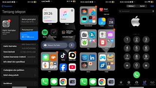 Tema iOS Like HyperOS and MIUI Tembus Sampai System Theme Boring || Suport HyperOS and MIUI 14