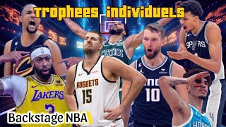 Backstage NBA spécial prédictions trophées individuels !