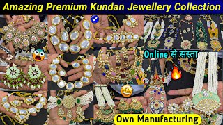 अस्ली Manufacturer Jaipuri Kundan Jewellery के | All Types Of Premium Kundan Jewellery Maker