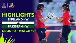 England Women vs Pakistan Women | Match 19 Highlights | ICC Women's T20 World Cup 2023