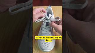 Cách buộc dây giày dài chuẩn #how #tie #long #shoe #shoes #laces #cáchlàm #dâybuộc #giaythethao