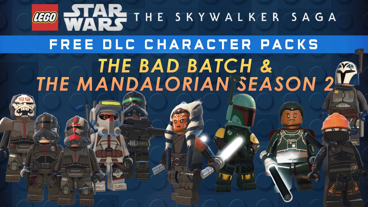 Lego Star Wars Skywalker Saga - The Bad Batch & The Mandalorian Season ...