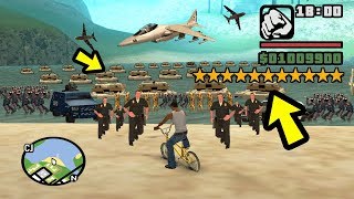 Что будет, если получить 11 звёзд в Gta San Andreas?😱