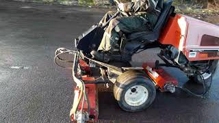 JACOBSEN GREENS KING V 1962D diesel triple cylinder mower with roller heads