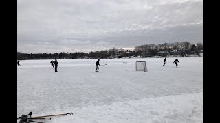 加拿大多伦多冬天湖上很热闹 Winter Fun on Ice Lake