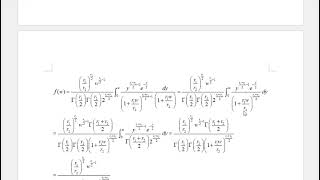 확률변수의 변환 IV (F분포) (Transformations of random variables IV (F distribution))