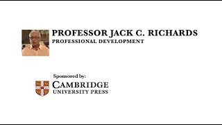 Professor Jack C. Richards - Professional Development