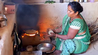 Gujarat Village Daily Lunch Routine || Meking Bajre Ki Roti Recipe || Indian Village life