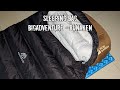 Tampak dekat Sleeping Bag Bulu angsa bigadventure-bunaken