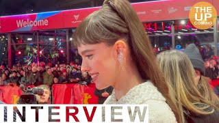 Margaret Qualley interview at Blue Moon Premiere at Berlin Film Festival 2025