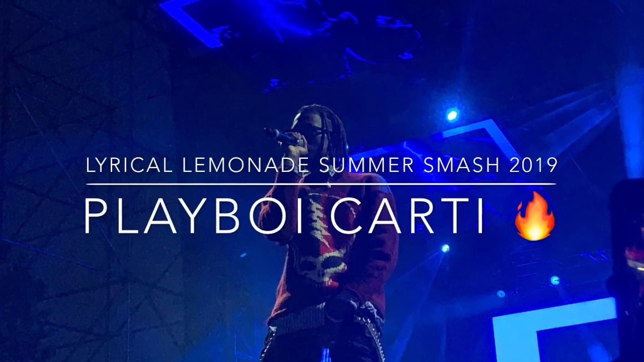 Playboi Carti @ Lyrical Lemonade Summer Smash 2019 (full Set) - YouTube