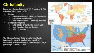 Chapter 6 Key Issue 1 - Religion - AP Human Geography