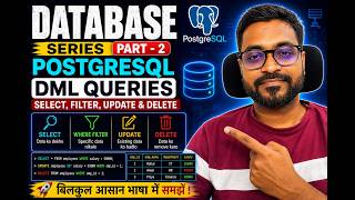 Database Tutorial Episode 2 | SQL SELECT, WHERE, UPDATE & DELETE Explained | PostgreSQL