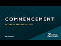 Walden University's Winter 2021 Commencement