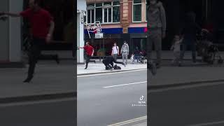 London street fight, central london