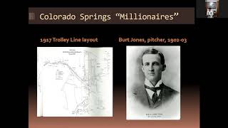 The History of Baseball in Colorado presented by Roger Hadix