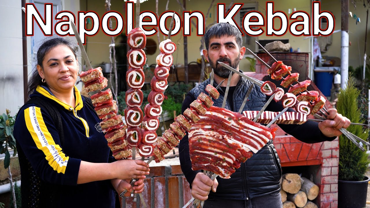 Decorative MEAT on the Mangal in the Coals - by Village | Napoleon Kebab