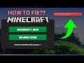 Fix Minecraft Something Went Wrong In The Login Process || Minecraft Launcher Sign In Problem Solved