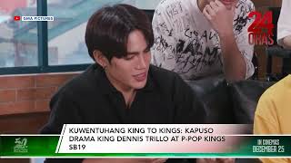 Kapuso drama king Dennis Trillo, may aliw exclusive interview sa SB19 | 24 Oras