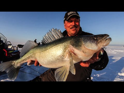 Ice Fishing for Monster Walleye Using Rattling Lipless Crankbaits Ice Fishing for Monster Walleye Using Rattling Lipless Crankbaits