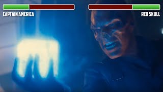 Captain America vs. Red Skull WITH HEALTHBARS | Final Fight | HD| Captain America: The First Avenger
