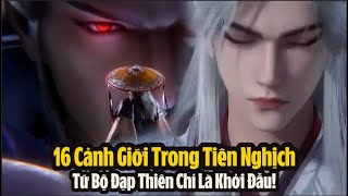 16 Cảnh Giới Trong Tiên Nghịch, Tứ Bộ Đạp Thiên Chỉ Là Khởi Đầu Mới! Tiên Nghịch