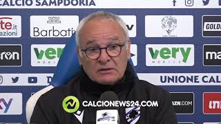 Conferenza stampa Ranieri pre Sampdoria-Napoli