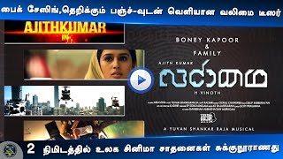 Valimai – Official Teaser| Ajith Kumar | Karthikeya|Huma Qureshi | Yuvan | H Vinoth | Boney Kapoor