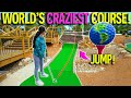 The Craziest Mini Golf Course in the World! | Elisha's Best Hole In One Ever!