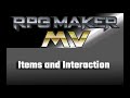 rpg maker mv tutorial items and interaction