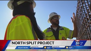 Behind The Closure: Superior Construction gives tour of progress during North Split construction