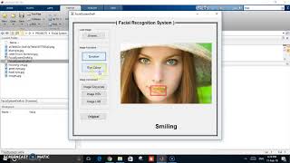 Facial expression and eye color matlab