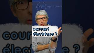 Qu'est ce que l'intensité ou le courant électrique ?  #prof #électricité #vulgarisationscientifique