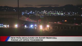 New on-ramp aims to make it easier to get to DIA from cell phone lot