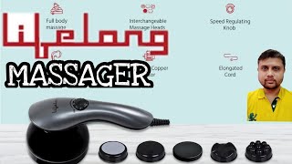 lifelong MASSAGER 🔥body pain relief l complete unboxing of massager