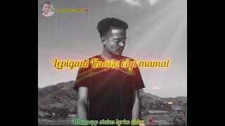 manipur sad song 💔💔💔😭 Mingthol leitrba) E, Elviz whatsapp status lyrics video 🥀