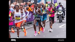 LONDON MARATHON 2024 KENNESA BEKELE VS ALEXANDER MUNYAO .#kenenisabekele #bekele #ethiopia #marathon