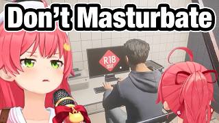 😱 Miko Shocked by Crazy Guy Jerking Off in Her Store! 🚨【Hololive/Sakura Miko】