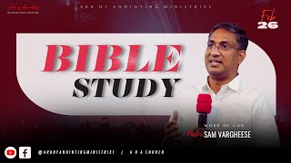 Ark of Anointing Ministries live Stream|Bible Study|26-Feb-2025