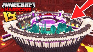 MY TOUGHEST BUILD YET in Minecraft Hardcore
