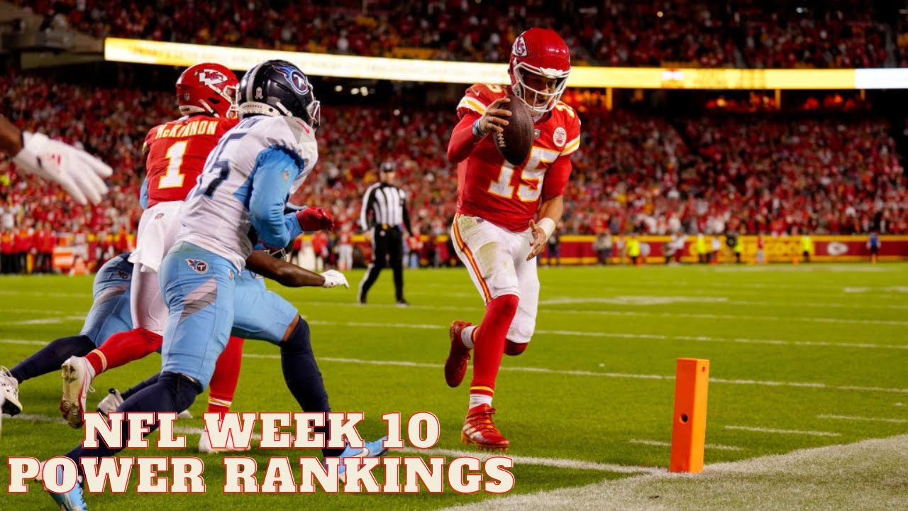 NFL Week 10 Power Rankings #nflpowerrankings #nflweek10 @NFL - YouTube