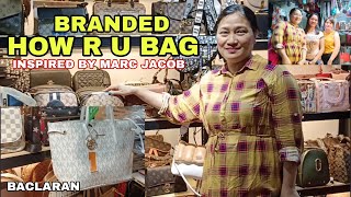 MURANG HIGH QUALITY BRANDED AND HOW R U BAG INSPIRED BY MARC JACOBS #brandedbag #howrubag #baclaran