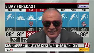 Randy Ollis' top weather events at WISH-TV