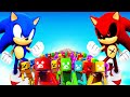 SONIC RAGDOLLS vs SONIC.EXE RAGDOLLS