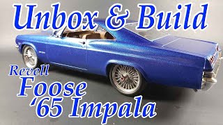 UNBOX \u0026 BUILD of a REVELL/FOOSE '65 IMPALA