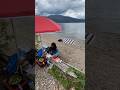 Lunch at Okanagan Lake | Pebble Beach 🇨🇦 #britishcolumbia #okanagan #canada