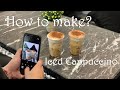 Cafe Vlog EP.227 | Iced Cappuccino | Coffee Cappuccino | How to make coffee drinks?