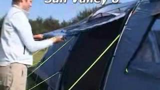 How to pitch the Outwell Sun Valley 8 tent