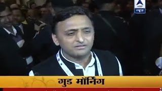 Akhilesh takes safeside while answering questions cited by media